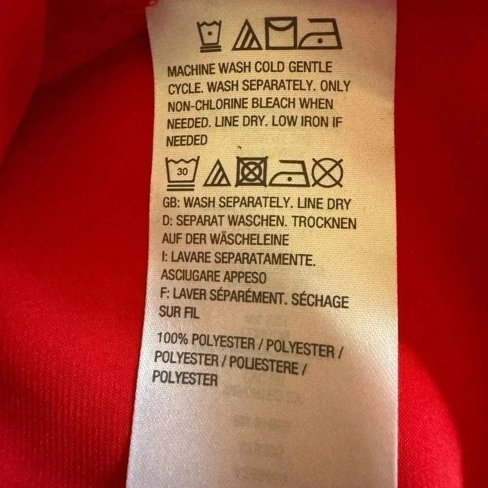 G.I.L.I. Red Blouse Size 24W-Short sleeve - Picture 4 of 4